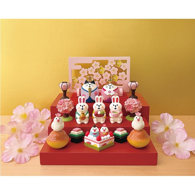おもてなしうさぎ(お団子)【桜うららかひなまつり】 | CHEER-FUL*