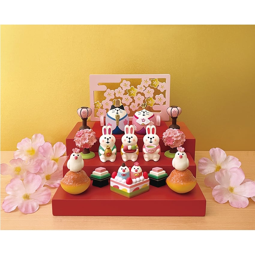 おもてなしうさぎ(お団子)【桜うららかひなまつり】 | CHEER-FUL*