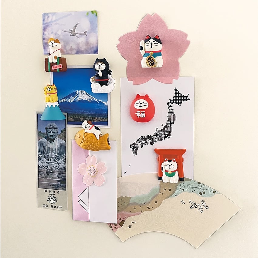 日本旅行マグネット(神社猫)【日本旅行マグネット】 | CHEER-FUL*