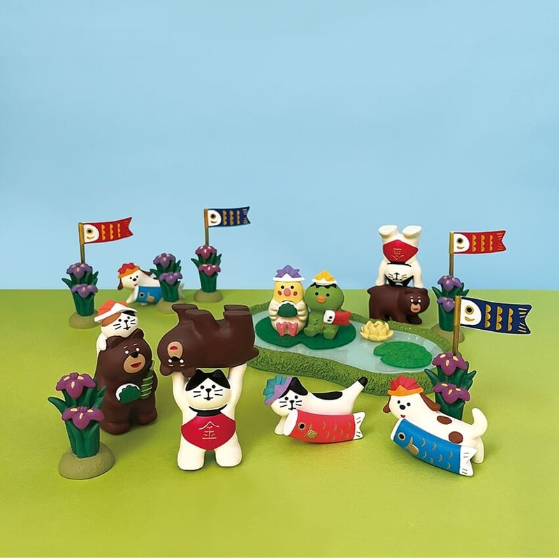 デコレコンコンブル五月のゆかいな仲間たち10点コンプリート送料無料