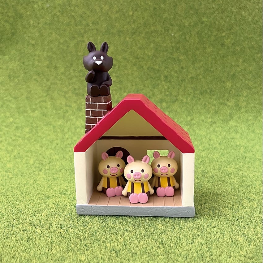 ミニミニハウス(赤ずきんのお家) 【ミニミニオトギッコ