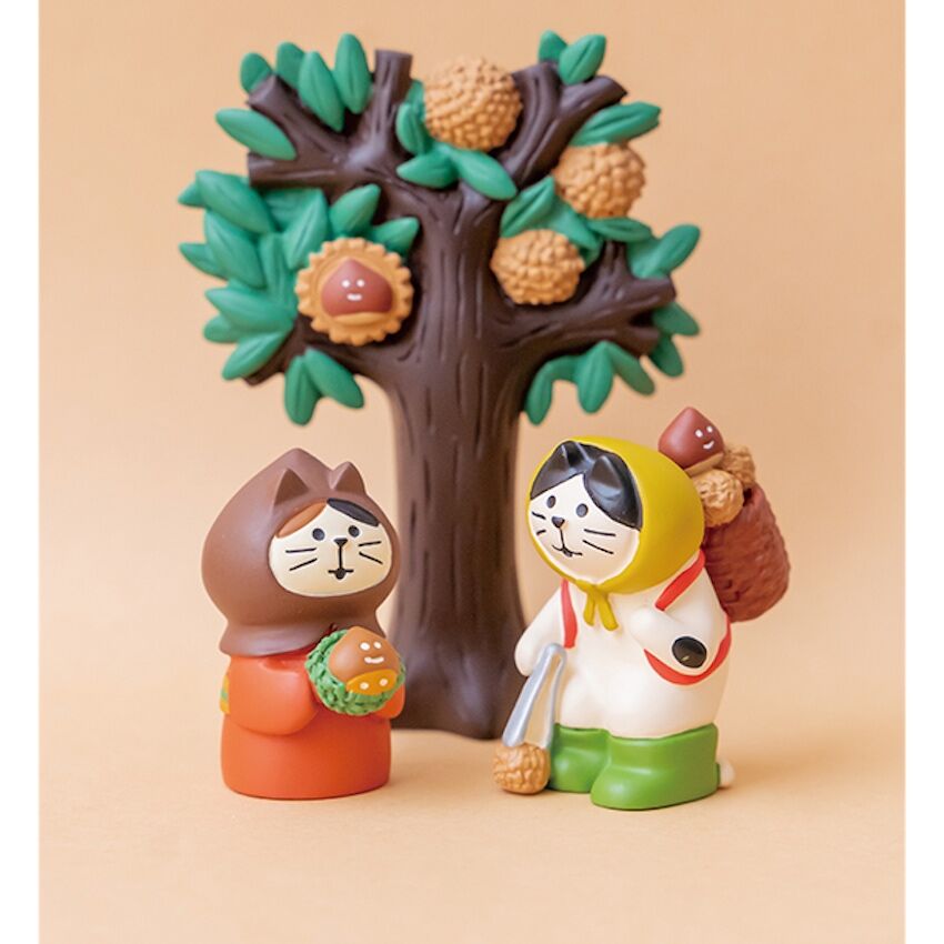 ヤチコダルマ　栗　柿　きのこ　どんぐり　秋の収穫祭 ヤチコダルマ 栗 柿 きのこ どんぐり 秋の収穫祭 - メルカリ