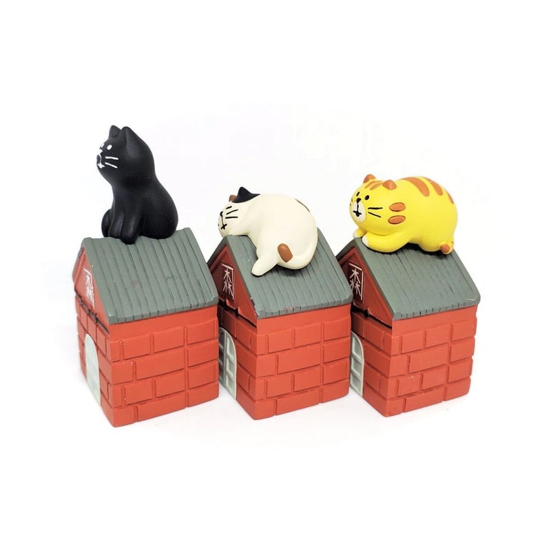 函館 金森赤レンガ倉庫と3匹の子猫set【チアフル限定商品