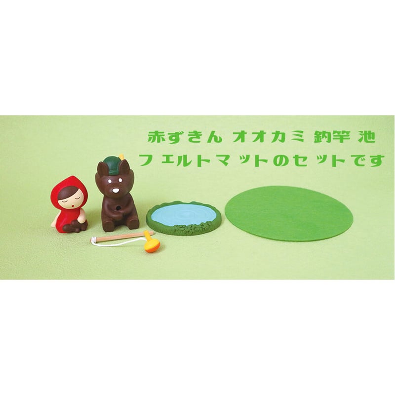 赤ずきんマスコットセット(釣り)【Otogicco camp】 | CHEER-FUL*