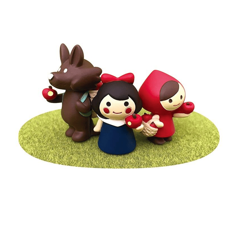 赤ずきんマスコット(赤ずきんリンゴどうぞ)【オトギッコ〜おとぎ