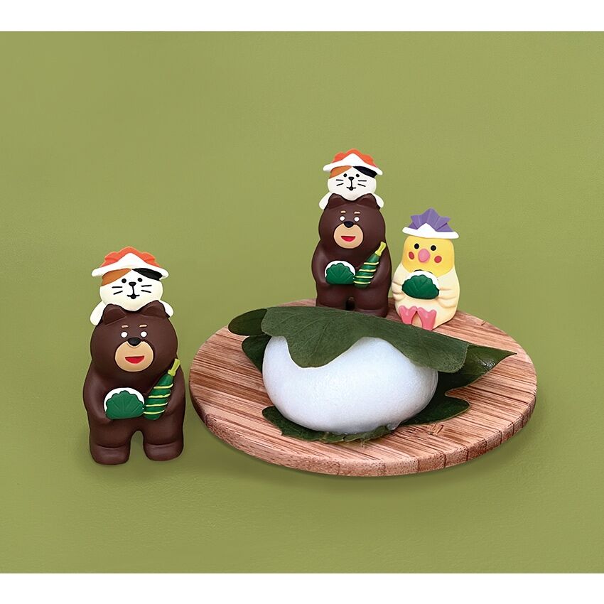 でぶねこ 食いしん坊ミニミニマスコット 全5種 モンプチバッグ 子ねこ5