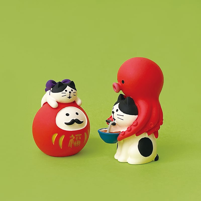 猫に親切な蛸 【FUKU福MONO 開運縁起物 福もの屋】 | CHEER-FUL*