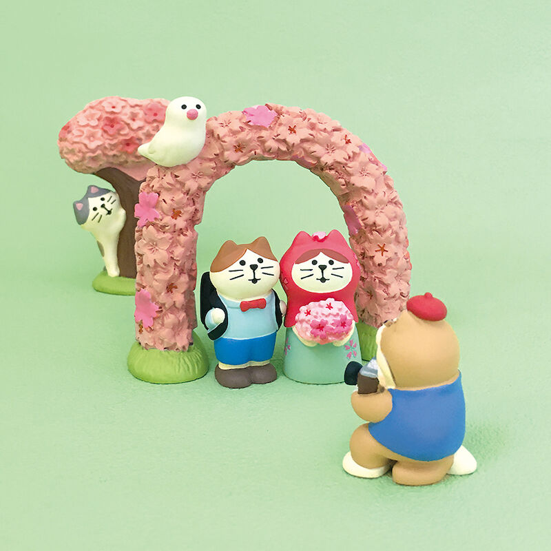 文鳥桜ゲート 【桜咲く春の日】 | CHEER-FUL*