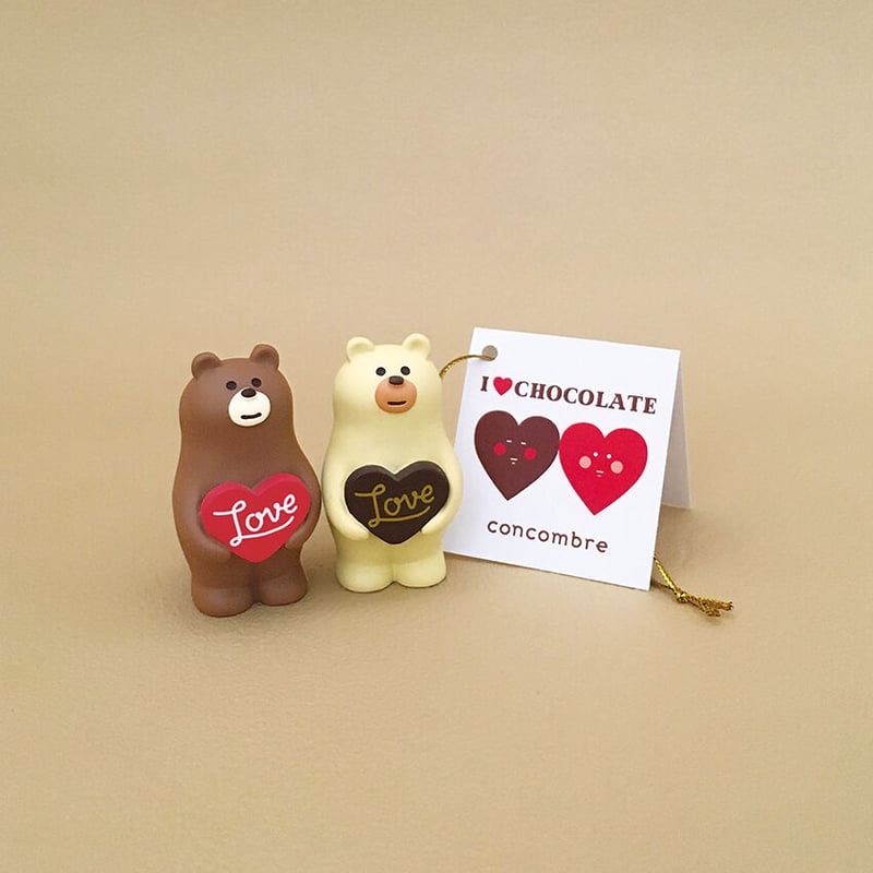 チョコくま(スイート＆ホワイト)【I♡CHOCOLATE】 | CHEER-FUL*