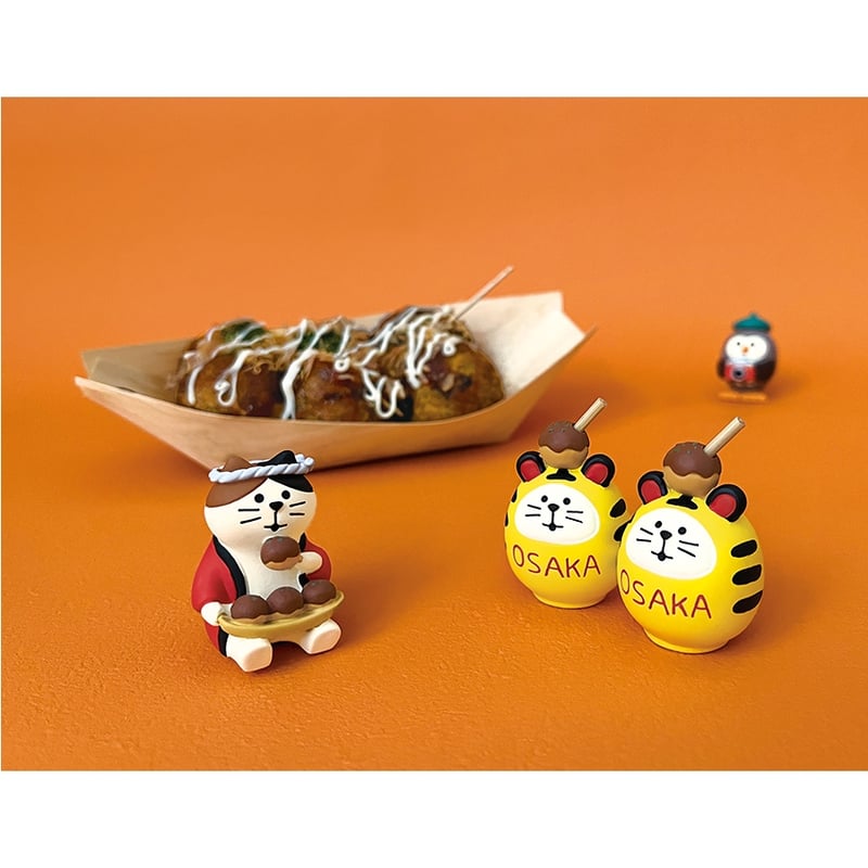 ご当地猫だるま大阪(たこ焼き)【やっぱ好きやねん大阪】 | CHEER-FUL*