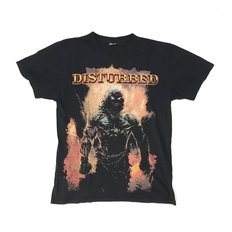 disturbed band print T-shirt