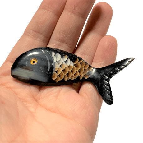 水牛箸置き　魚