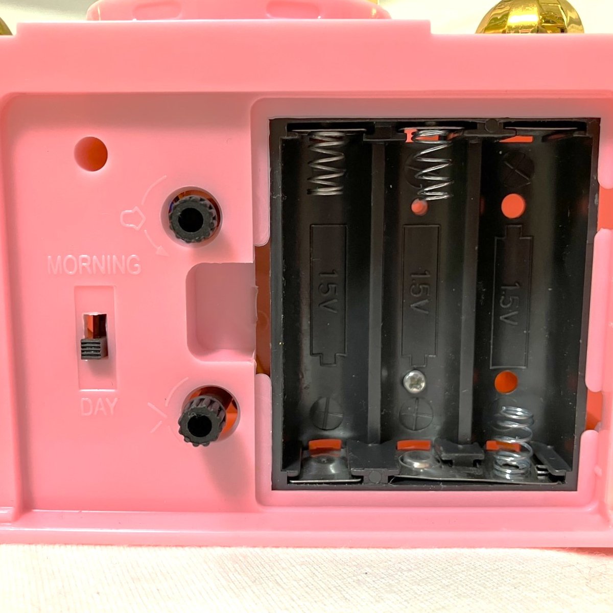 アザーンクロック モスクのかたちをした目覚まし時計 ピンク Sサイズ