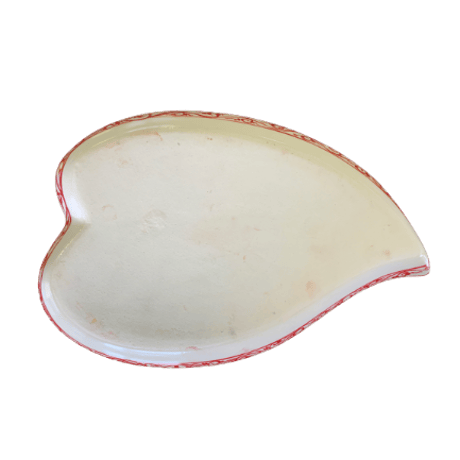 バッチャン焼き 大皿《ハート型》