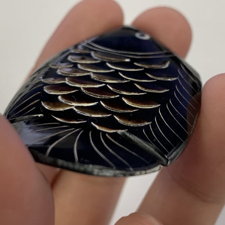 水牛箸置き　魚