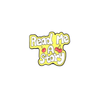 手書き文字風　エナメルピン　さくらんぼ　Read Me A Story