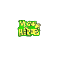 手書き文字風　エナメルピン　風船　WE CAN be HEROES