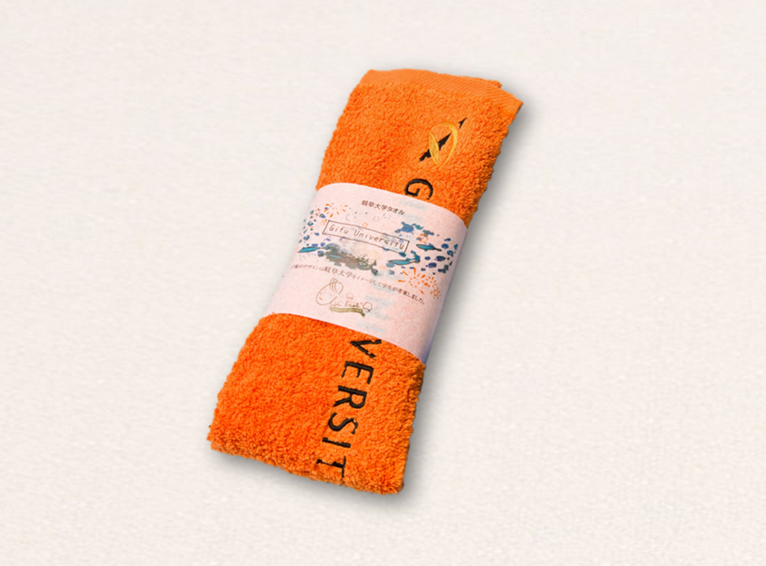 Aooo ロゴフェイスタオル オレンジ Aooo ロゴフェイスタオル オレンジ