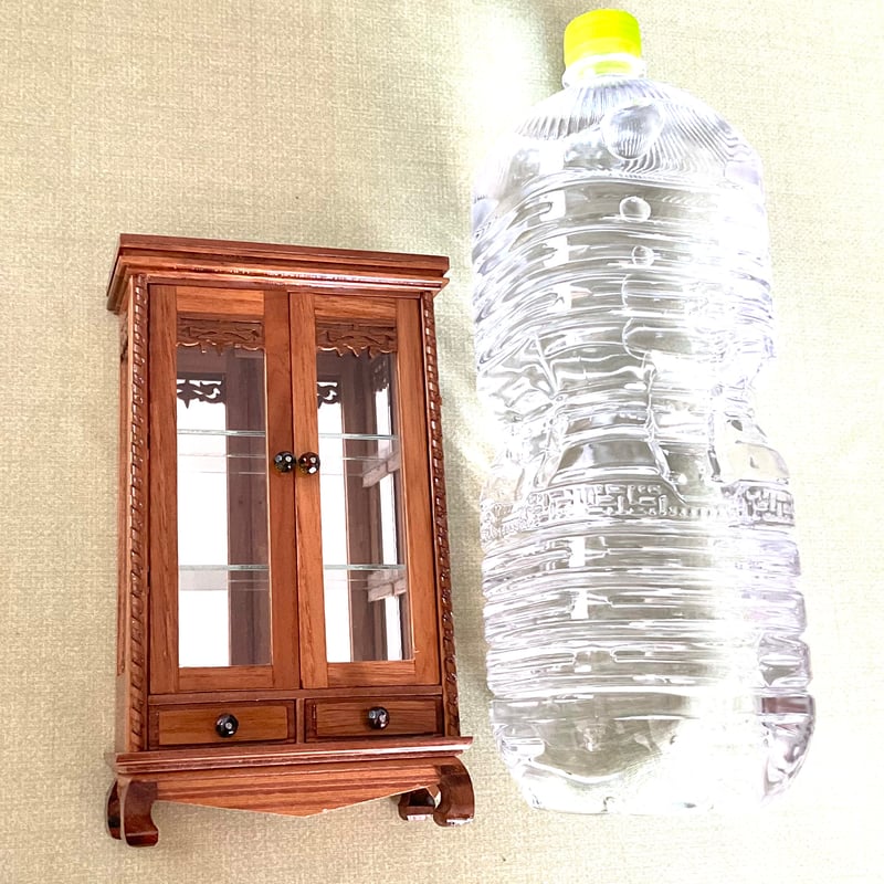 ミニチュア 木製 キャビネット 国内作家様 ミニチュア アートキャビネット | イリュージョンカフェ