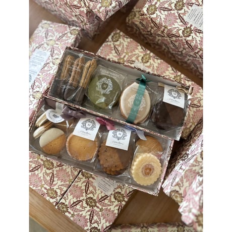4月14日(火)以降発送   [通販]　春のお菓子BOX-deux-