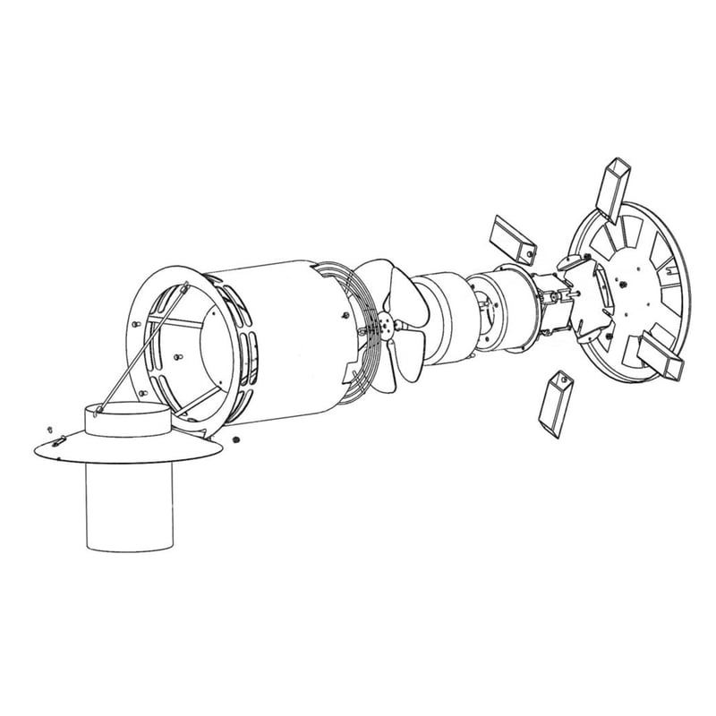 BLUECHIMNEY チムニーファン［BC265］ | エコレットカンパニー