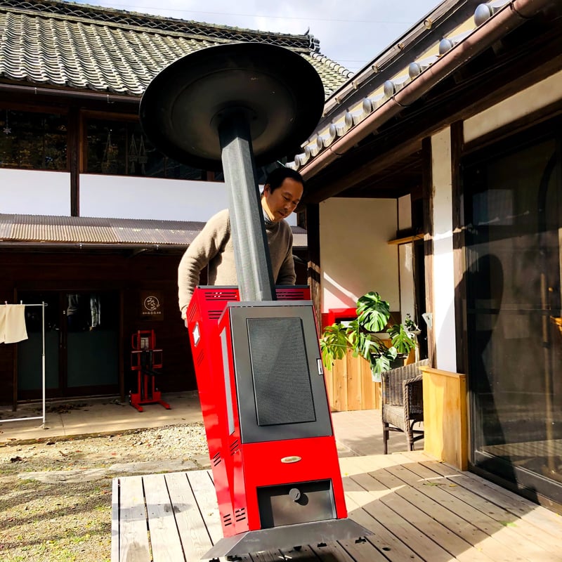 パティオヒーター 無電源ペレットストーブ『パティオヒーター HOT SPOT 13