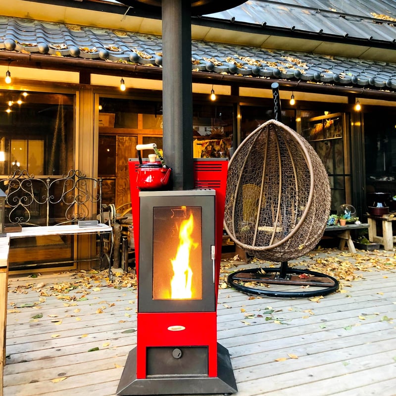 無電源ペレットストーブ『パティオヒーター HOT SPOT 13