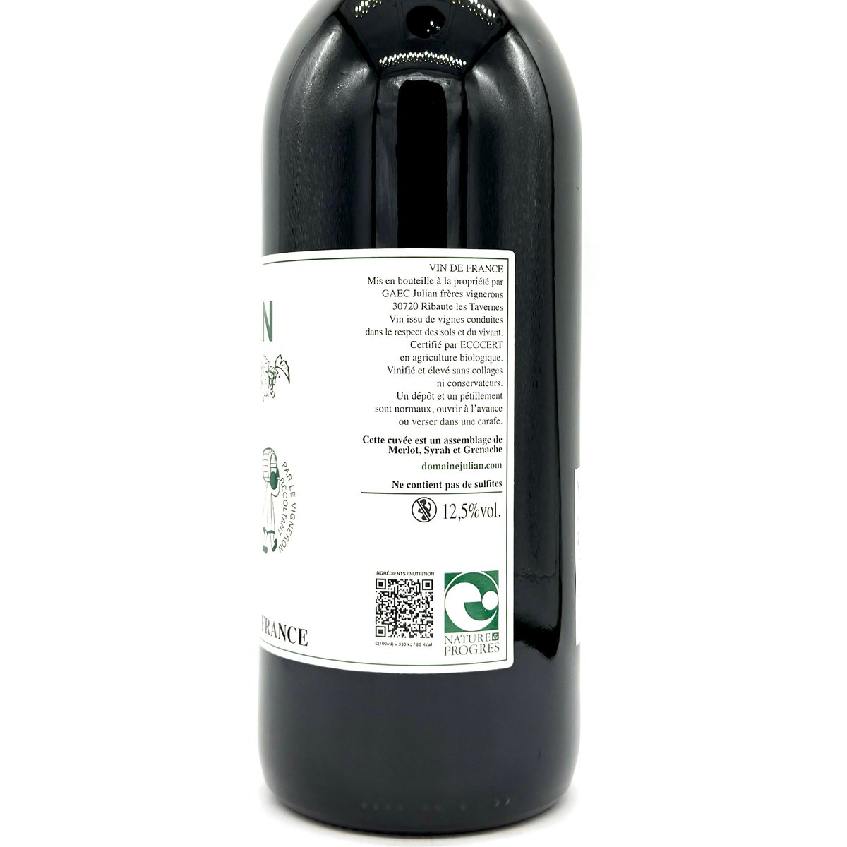 ルイ・ジュリアン / ルージュ12.5％ NV23&24 | WANDERLUST WINESHOP