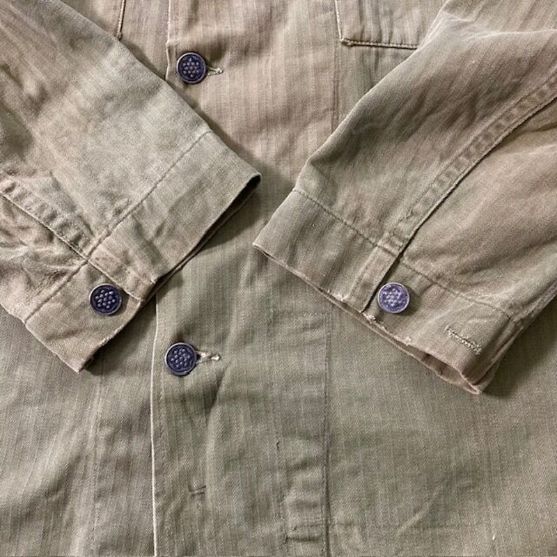 's US ARMY M HBT Jacket Star Button / 米軍