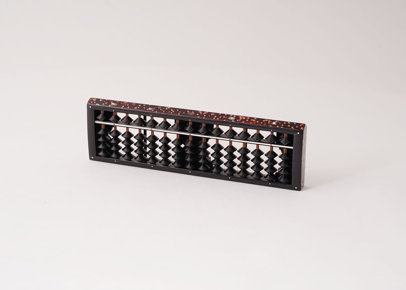 そろばん 若狭塗&播州そろばん 総黒檀4ツ玉 15桁 | banshusoroban's STORE