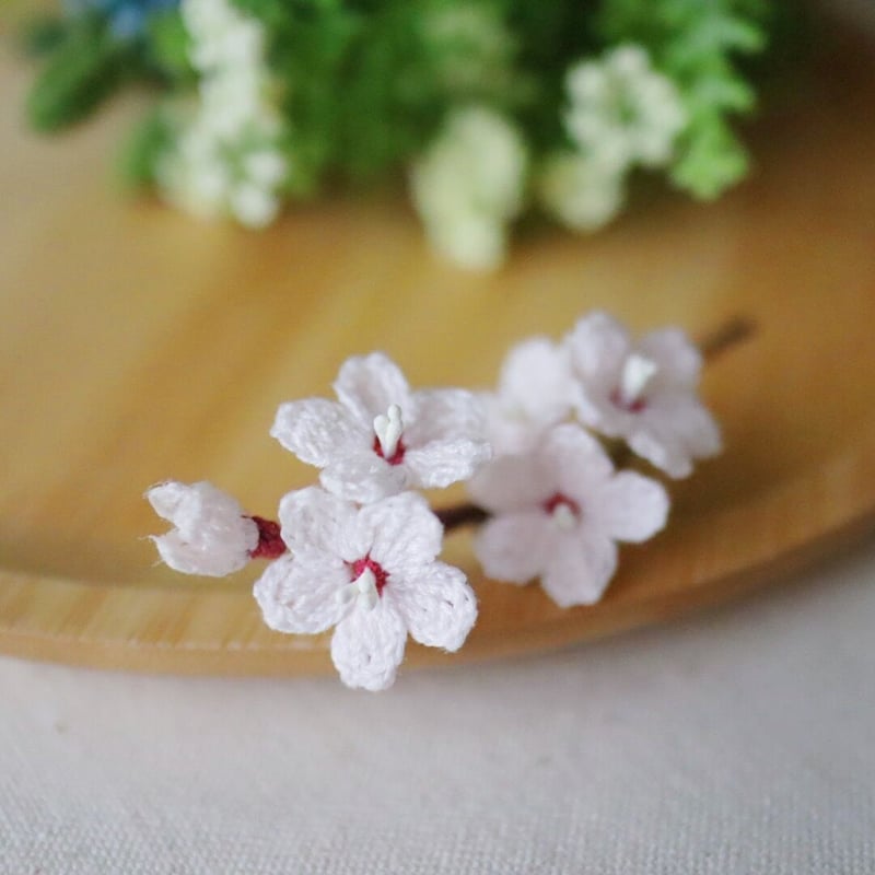 桜のブローチ（小） | Kamitsurest