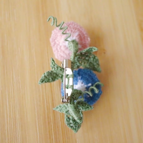 朝顔のブローチ/A brooch of Morning Glory