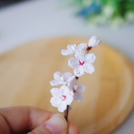 桜のブローチ（小）