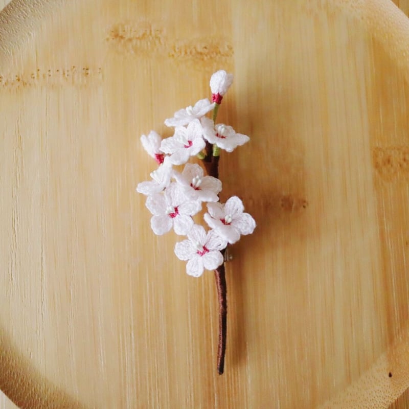 桜のブローチ（大） | Kamitsurest