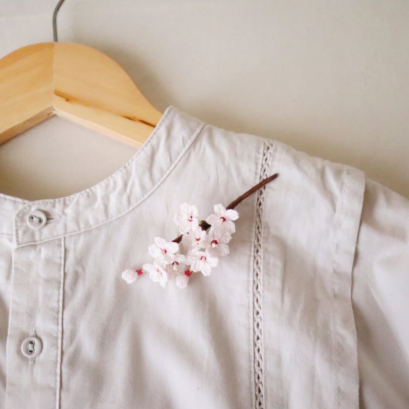 桜のブローチ（大） | Kamitsurest