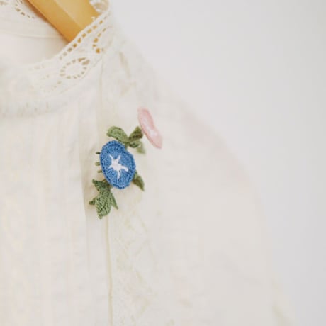 朝顔のブローチ/A brooch of Morning Glory
