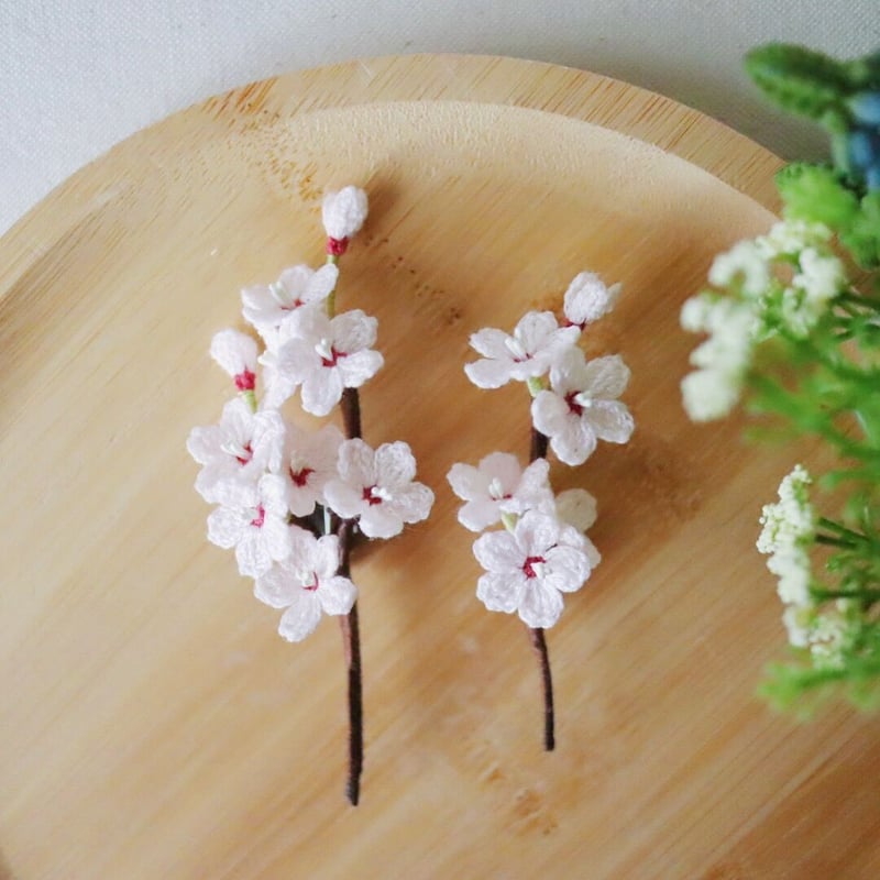 桜のブローチ（大） | Kamitsurest