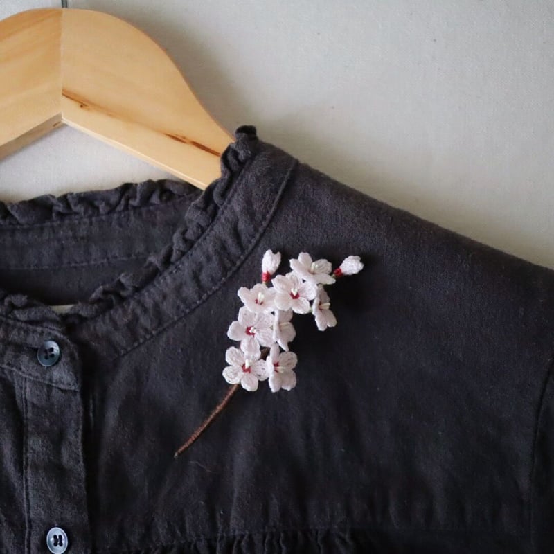 桜のブローチ（大） | Kamitsurest