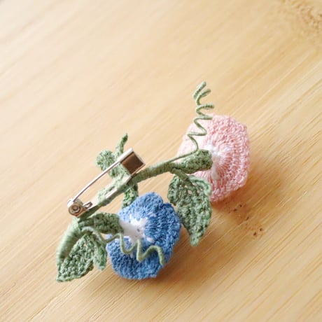 朝顔のブローチ/A brooch of Morning Glory