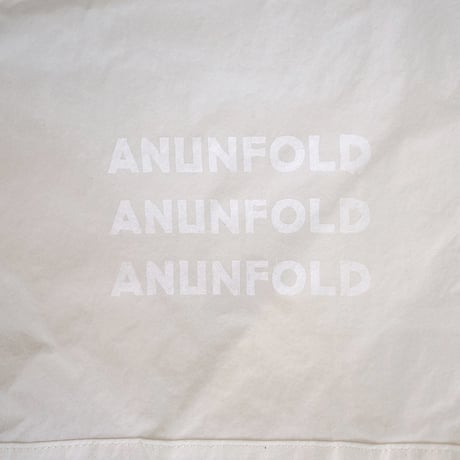 "SIDE POCKET" TOTE　WHITE【Special Edition】NO.3