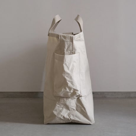 "SIDE POCKET" TOTE　SAND　NO.7