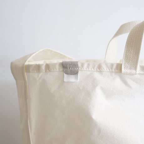 "SIDE POCKET" TOTE　WHITE　NO.54