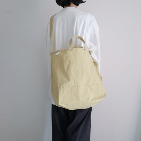 "SIDE POCKET" TOTE　HONEY MUSTARD　NO.6