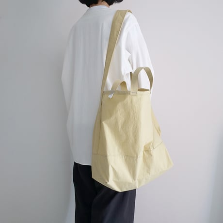 "SIDE POCKET" TOTE　HONEY MUSTARD　NO.6