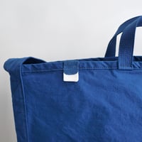 "SIDE POCKET" TOTE　BLUE　NO.6