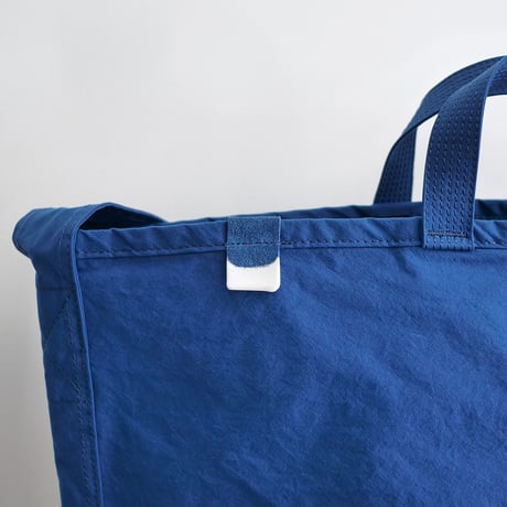 "SIDE POCKET" TOTE　BLUE　NO.6
