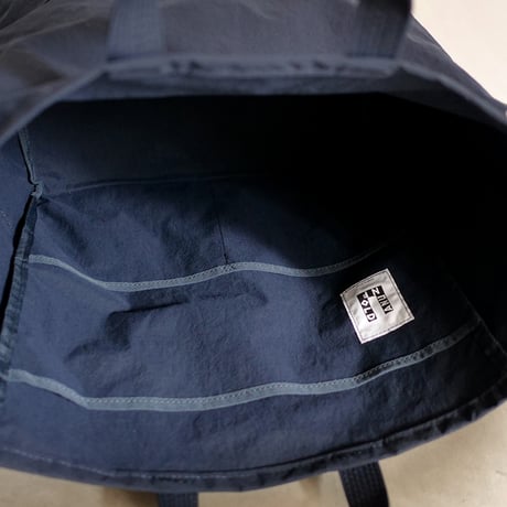 "SIDE POCKET" TOTE　MIDNIGHT BLUE　NO.14