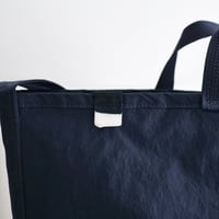 "SIDE POCKET" TOTE　MIDNIGHT BLUE　NO.16