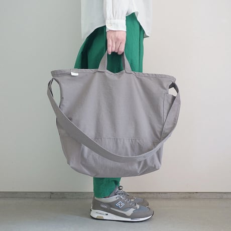 "SIDE POCKET" TOTE　GRAY　NO.145
