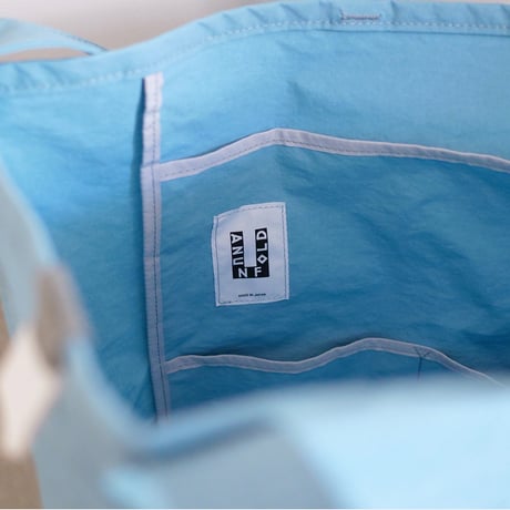 "SIDE POCKET" TOTE　SKY　NO.2